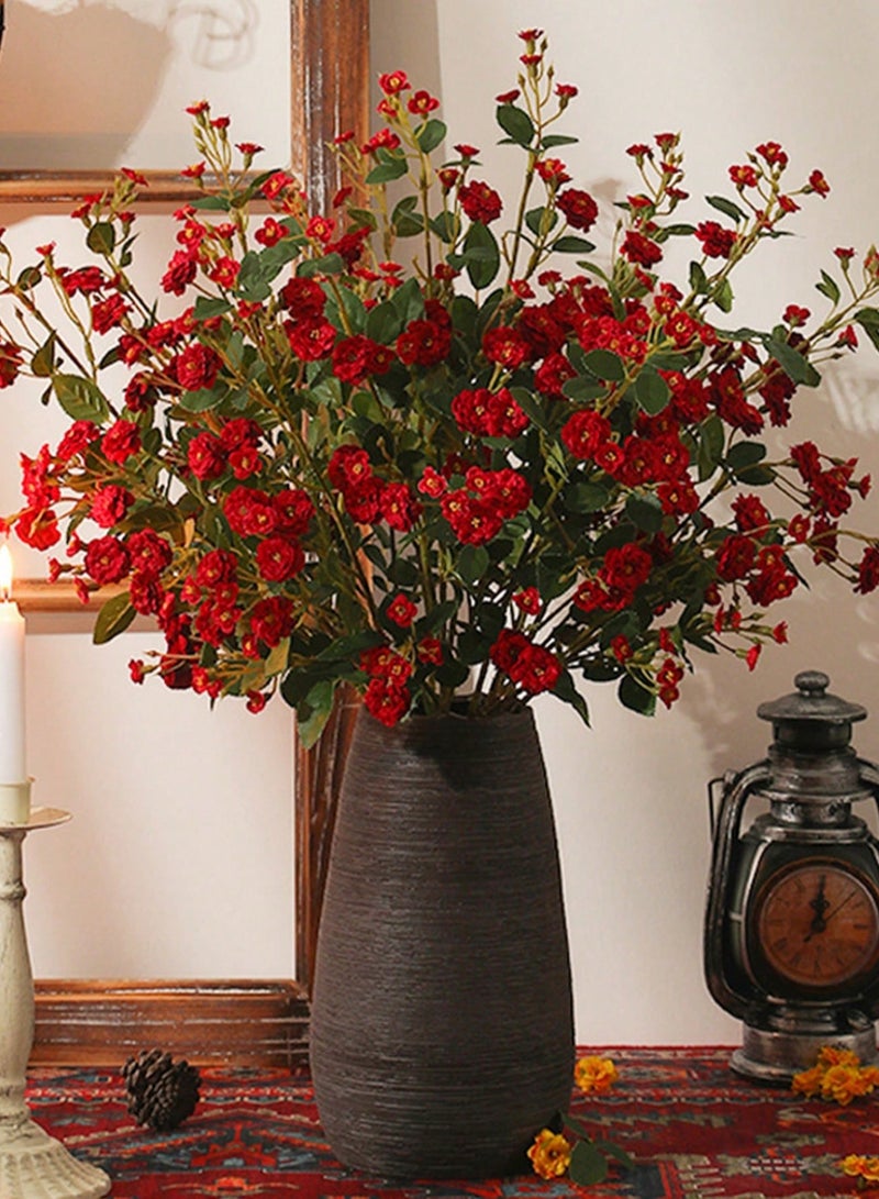 3PC Artificial Rose Bouquet For Home, Wedding, Garden, Birthday, Party Decorations And Photo Props, Valentine Day, Gift - Image 1